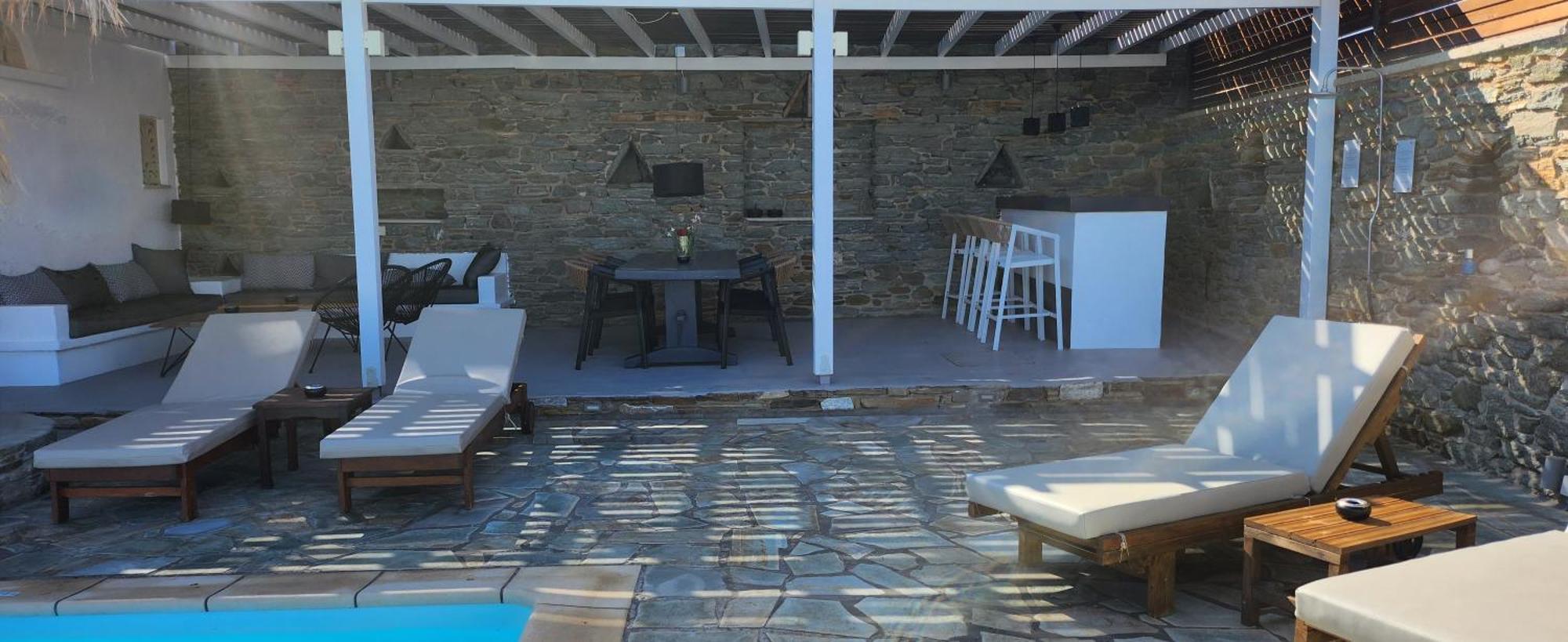 Santamare Villa Tínos Exteriör bild