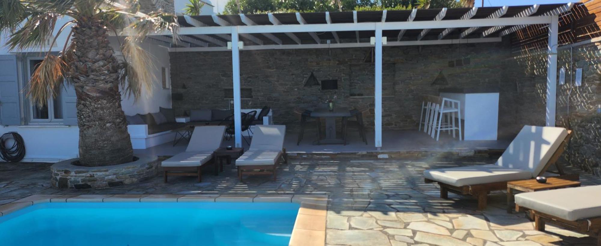 Santamare Villa Tínos Exteriör bild